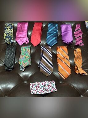 Men’s Fashionable Neckties & Bows from various brands